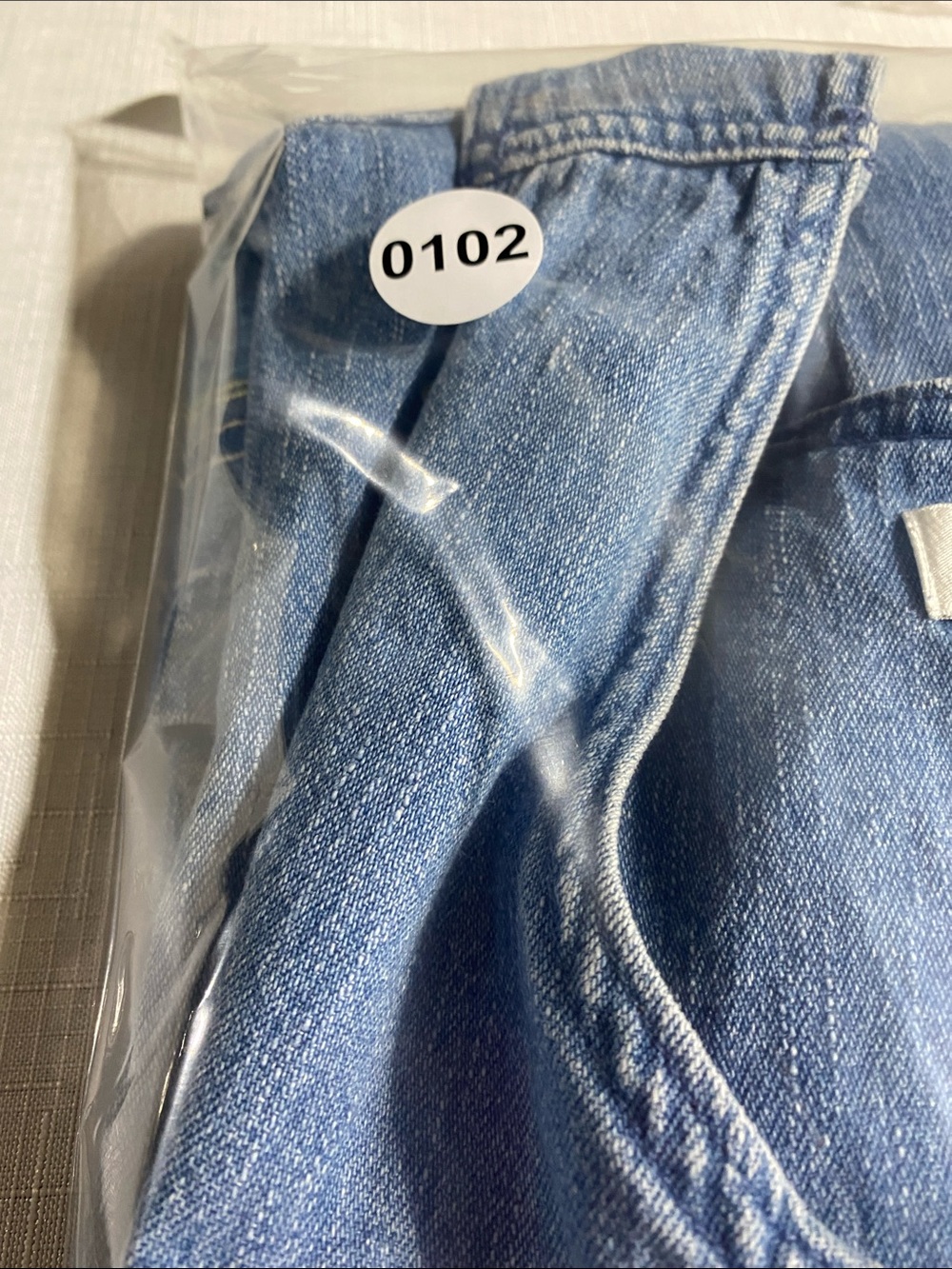 Christopher & Banks Light Blue Denim Zip-Front dress - Picture 8 of 8